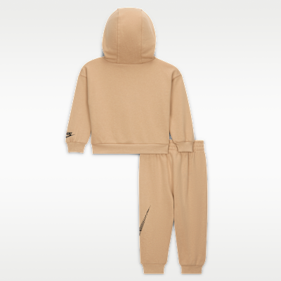 Son and daughter 2点set Nike Sportswear In The Zone Little Kids' 2-Piece Oversized French